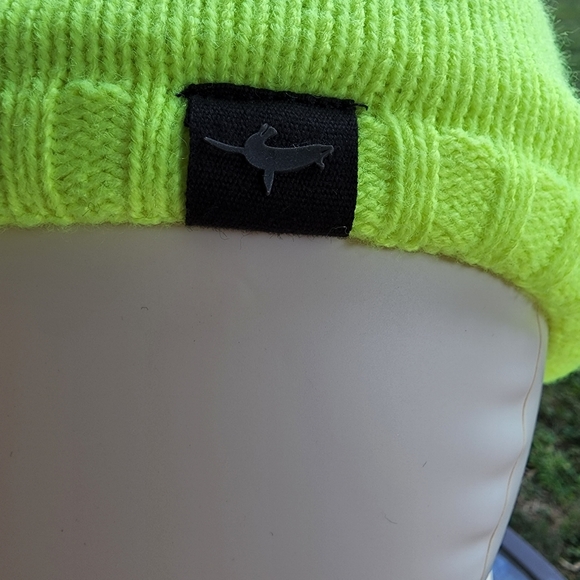 ❄️🌡❄️Waterproof cold weather beanie toboggan stocking hat sealskinz men's neon. - Picture 12 of 12
